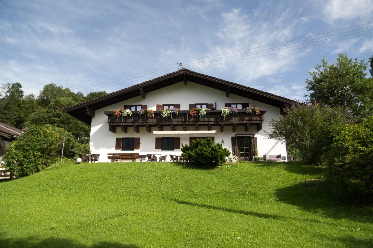 Berg Blick Jugendherberge Mit Privatzimmer Kochel am See Exterior foto